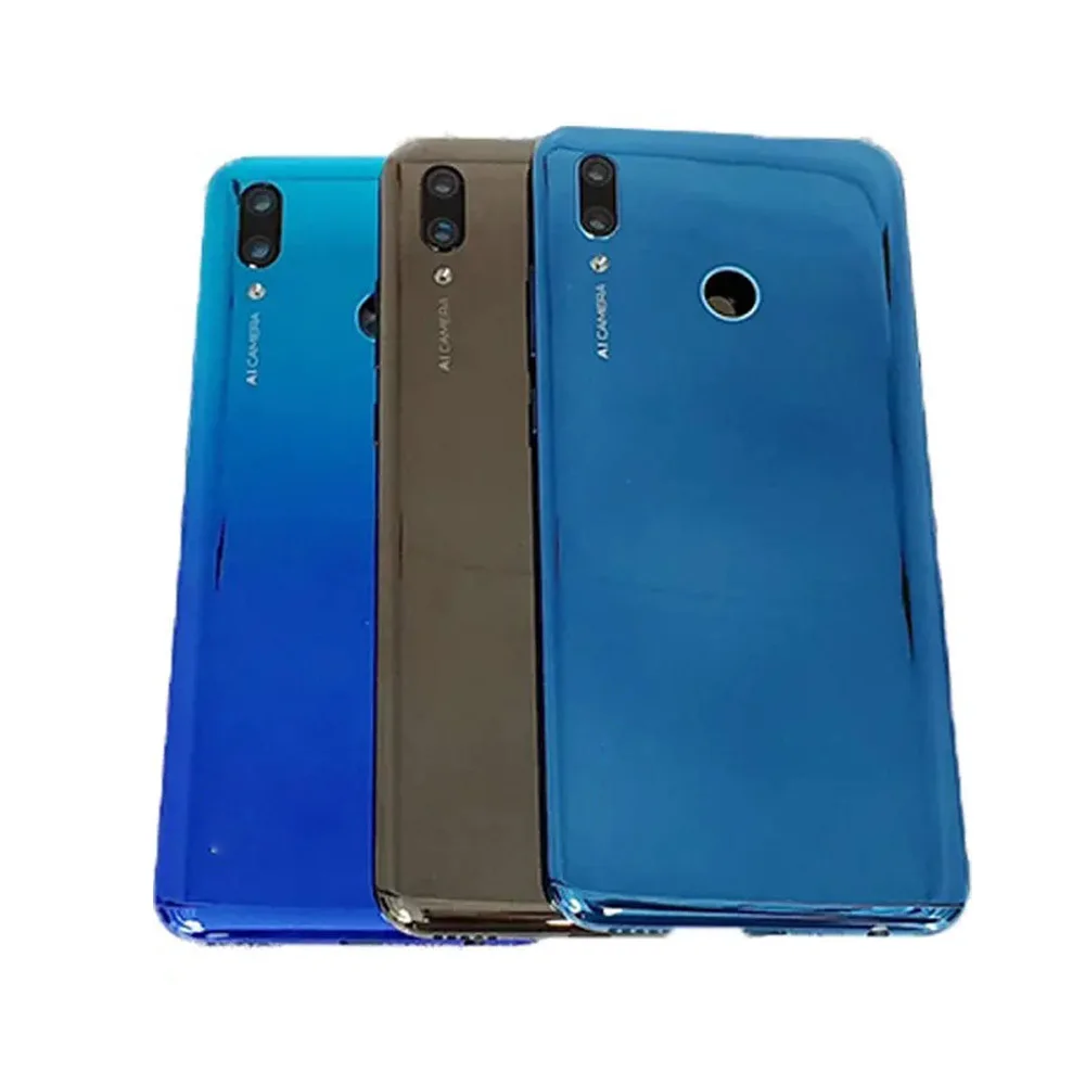 Для Huawei P Smart 2019 задняя крышка для батареи корпус с кнопками громкости питания +
