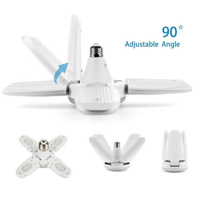 48W LED Fan Garage Light E27 Bulb 3000/6000K High Bay Lamp Super Bright Industrial Lighting For Workshop Garage Industrial Light
48W LED Fan Garage Light E27 Bulb 3000/6000K High Bay Lamp Super Bright Industrial Lighting For Workshop Garage Industrial Light