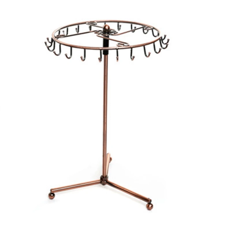 Pendant Bracelet Necklace Jewelry Storage Rack Jewelry Rack Display Rack Rotating Metal Rack Ring Jewelry Display Rack 
Pendant Bracelet Necklace Jewelry Storage Rack Jewelry Rack Display Rack Rotating Metal Rack Ring Jewelry Display Rack