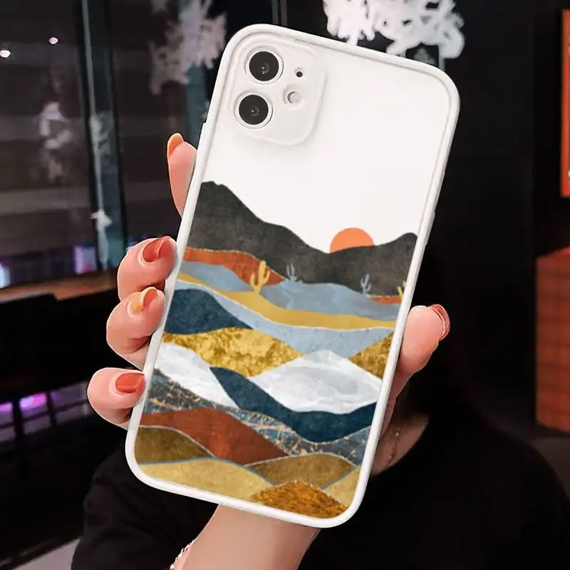 Mountain Marble Moon Phone Cases Matte For iPhone 12 Mini 11 Pro XR XS Max 7 8 Plus X Hard PC Back Cover
Mountain Marble Moon Phone Cases Matte For iPhone 12 Mini 11 Pro XR XS Max 7 8 Plus X Hard PC Back Cover