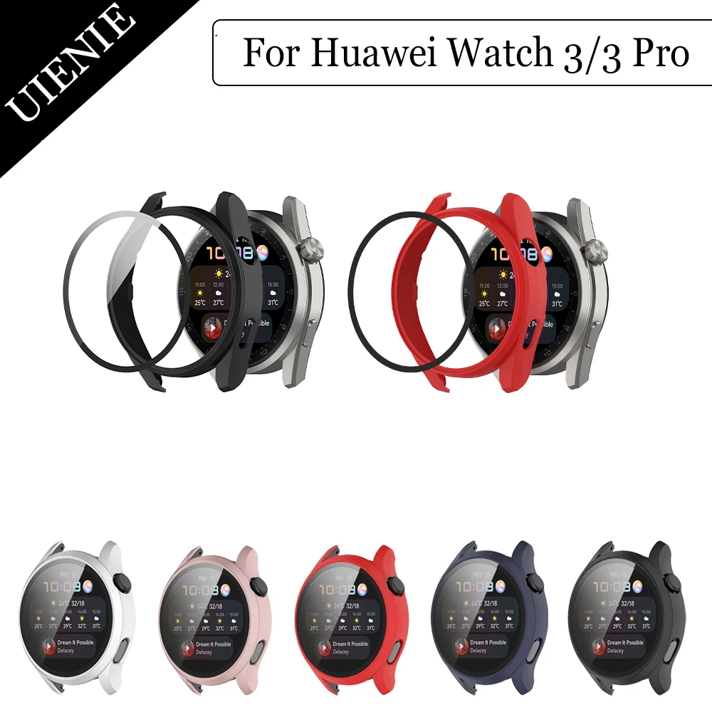 Защитный чехол для смарт-часов Huawei Watch 3 pro, закаленное стекло, полное покрытие
Защитный чехол для смарт-часов Huawei Watch 3 pro, закаленное стекло, полное покрытие