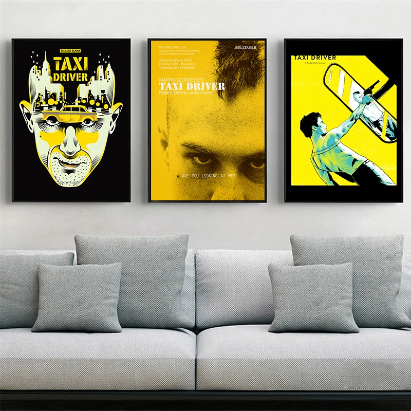 Movie Taxi Driver Classic Poster And Prints Canvas Painting Pictures On The Wall Classic Decorative Home Decor Obrazy
Movie Taxi Driver Classic Poster And Prints Canvas Painting Pictures On The Wall Classic Decorative Home Decor Obrazy