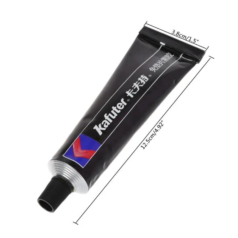 High Quality 1pcs/lot Kafuter K-586 Black Silicone Free-Gasket Waterproof To Oil Resist High Temperature Sealant Repairing Glue
High Quality 1pcs/lot Kafuter K-586 Black Silicone Free-Gasket Waterproof To Oil Resist High Temperature Sealant Repairing Glue