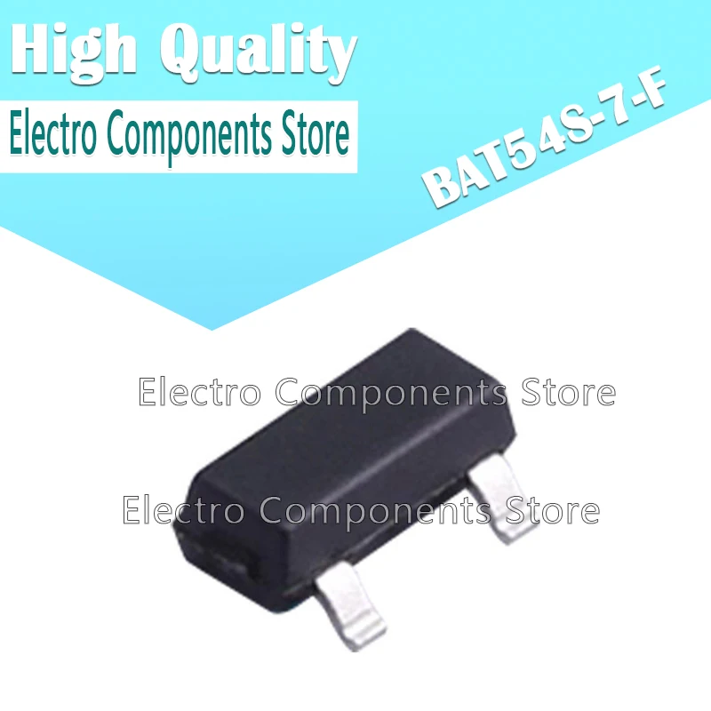 10PCS/Lot Schottky Barrier Diode BAT54S-7-F (Marking KL4) KL4 SMD SOT23-3 Schottky Diode
10PCS/Lot Schottky Barrier Diode BAT54S-7-F (Marking KL4) KL4 SMD SOT23-3 Schottky Diode