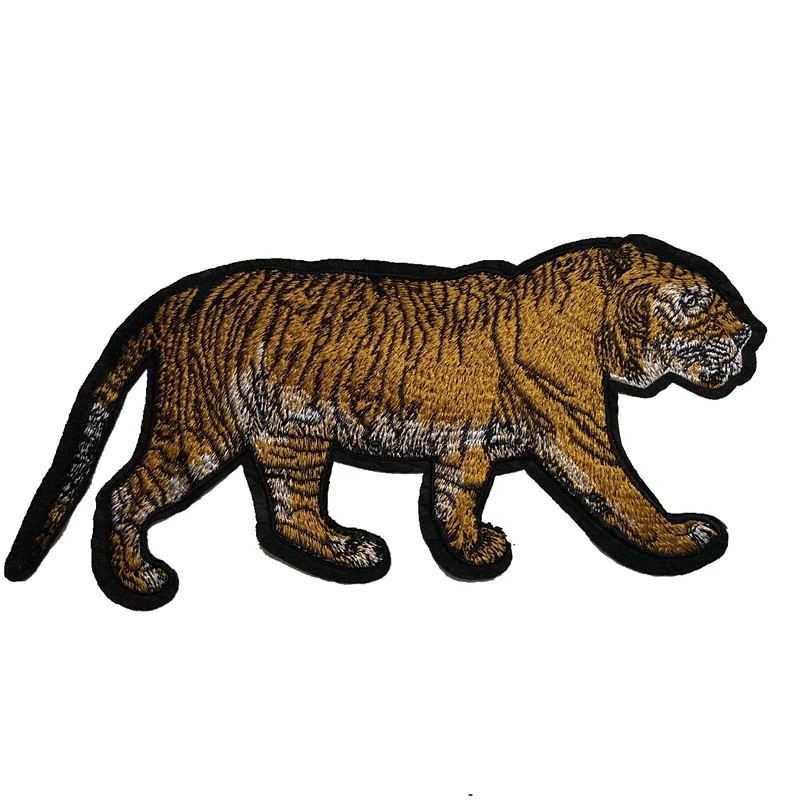 tiger new Embroidery Tiger Appliques Sew on Patches for Clothes Jacket Large Animal Embroidered Patch fabric sewing accessory
tiger new Embroidery Tiger Appliques Sew on Patches for Clothes Jacket Large Animal Embroidered Patch fabric sewing accessory