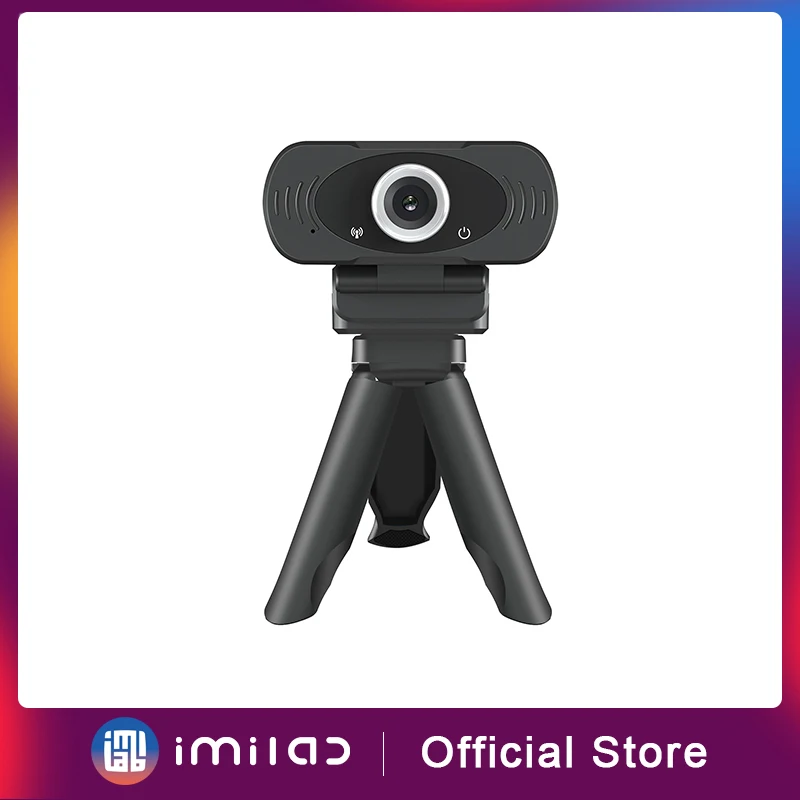 IMILAB 1080P WebCamera Enterprise-Class Camera Built-in Dual Mics Smart USB WebCam PLUG&PLAY Placed on TV/Tripod/TV Cabinet/Desk
IMILAB 1080P WebCamera Enterprise-Class Camera Built-in Dual Mics Smart USB WebCam PLUG&PLAY Placed on TV/Tripod/TV Cabinet/Desk