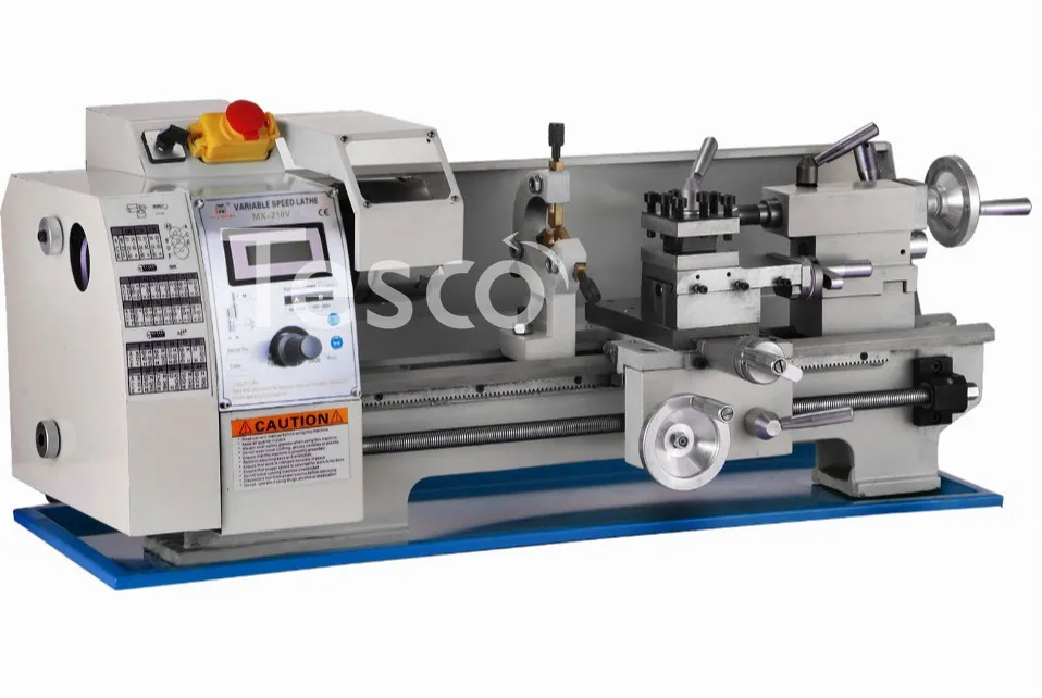 8 x 16Variable-Speed Mini Metal Lathe Bench Top Digital RPM 750W carpenter tools
8 x 16Variable-Speed Mini Metal Lathe Bench Top Digital RPM 750W carpenter tools