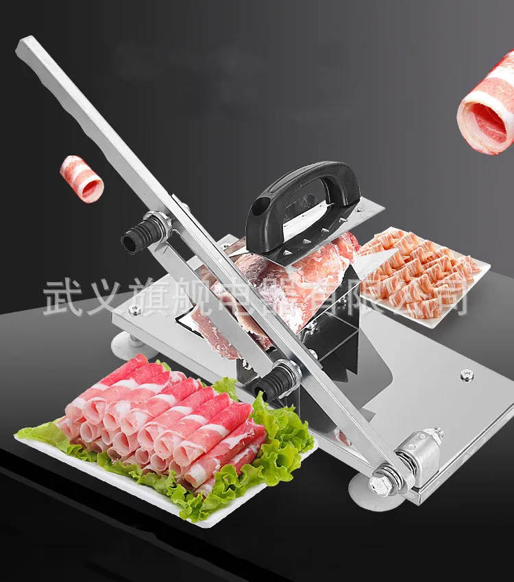 Manual Mutton Slicer Meat Planer Household Commercial Frozen Meat Fat Beef Automatic Meat Cutter Shredder Kitchen Tools
Manual Mutton Slicer Meat Planer Household Commercial Frozen Meat Fat Beef Automatic Meat Cutter Shredder Kitchen Tools