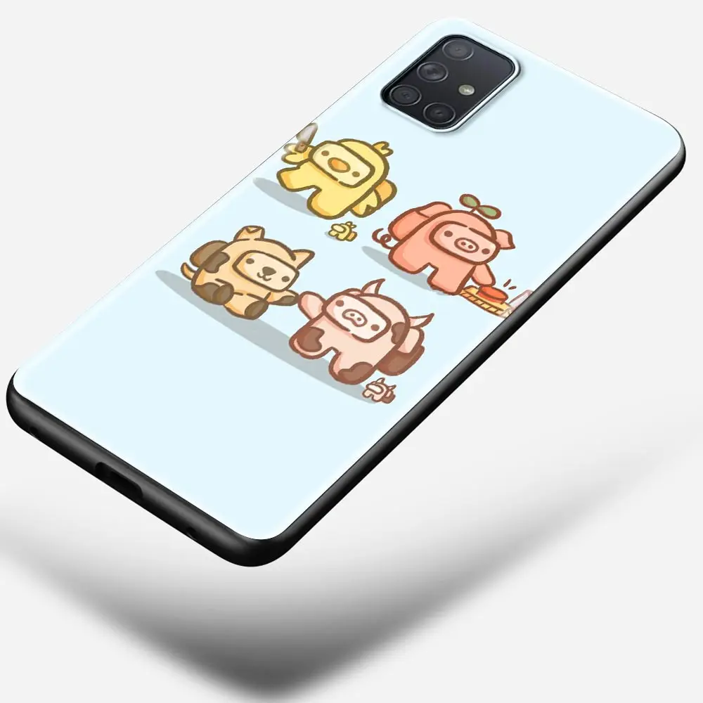 Hot Game Us Among Case For Samsung Galaxy M11 M21 M31 M51 M40 Accessories For Mobile A51 A71 Phones Black Shell Cover
Hot Game Us Among Case For Samsung Galaxy M11 M21 M31 M51 M40 Accessories For Mobile A51 A71 Phones Black Shell Cover