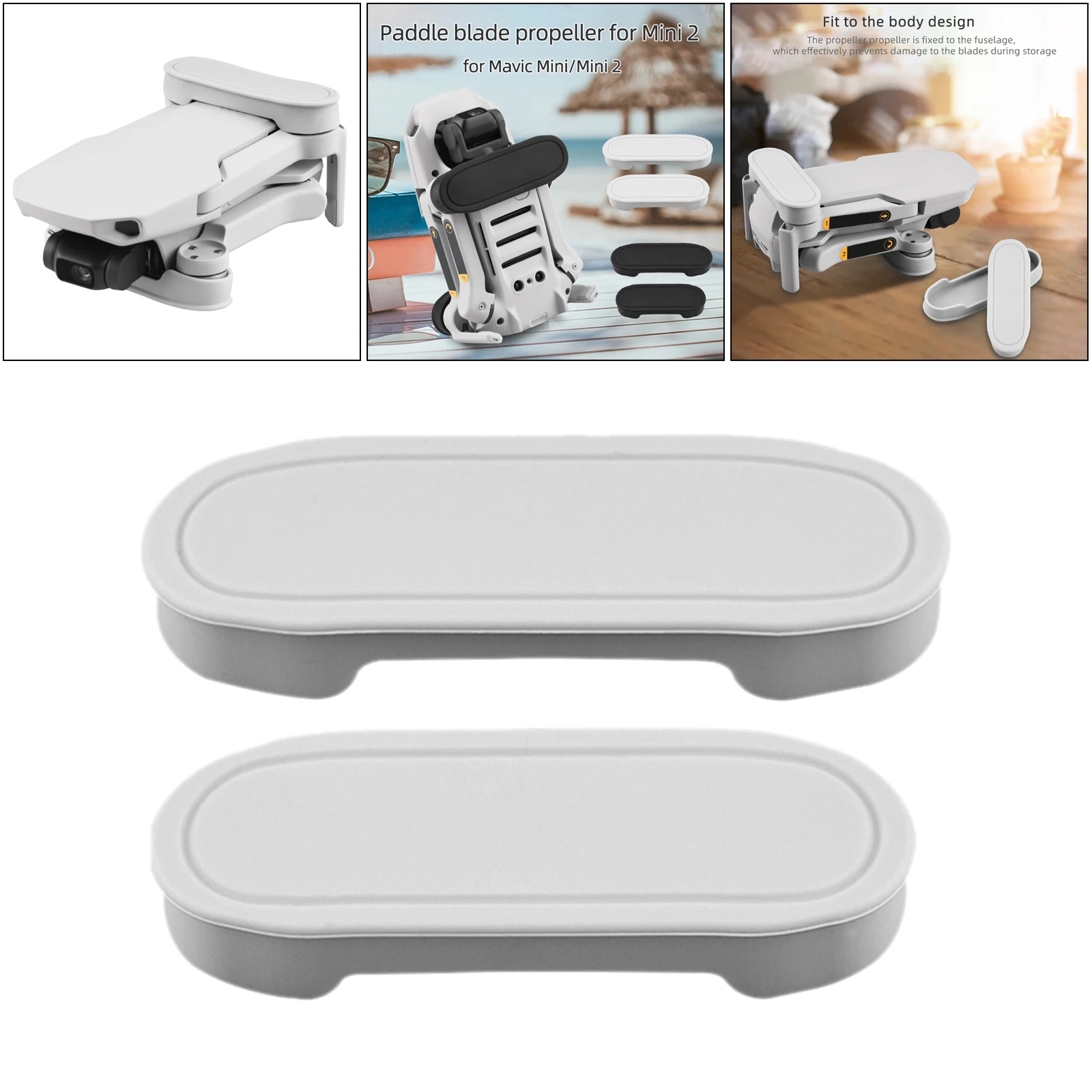 2x Propellers Holder Blade Stabilizer for DJI Mini 2 / Mavic Mini Drone
2x Propellers Holder Blade Stabilizer for DJI Mini 2 / Mavic Mini Drone