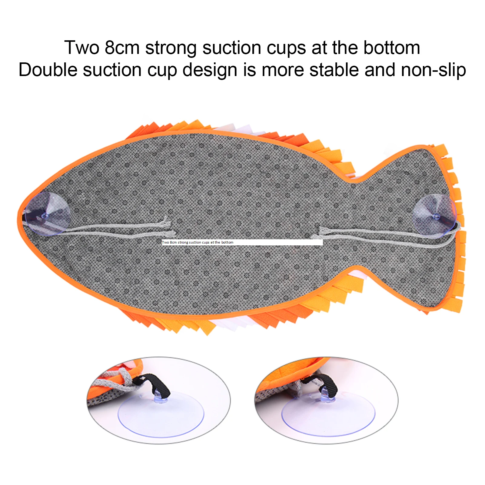 Pet Foraging Sniffing Mat Fish-shaped Anti Slip Feeding Mat Interactive Pet Toy Pad Dog Foraging Mat Pet
Pet Foraging Sniffing Mat Fish-shaped Anti Slip Feeding Mat Interactive Pet Toy Pad Dog Foraging Mat Pet
