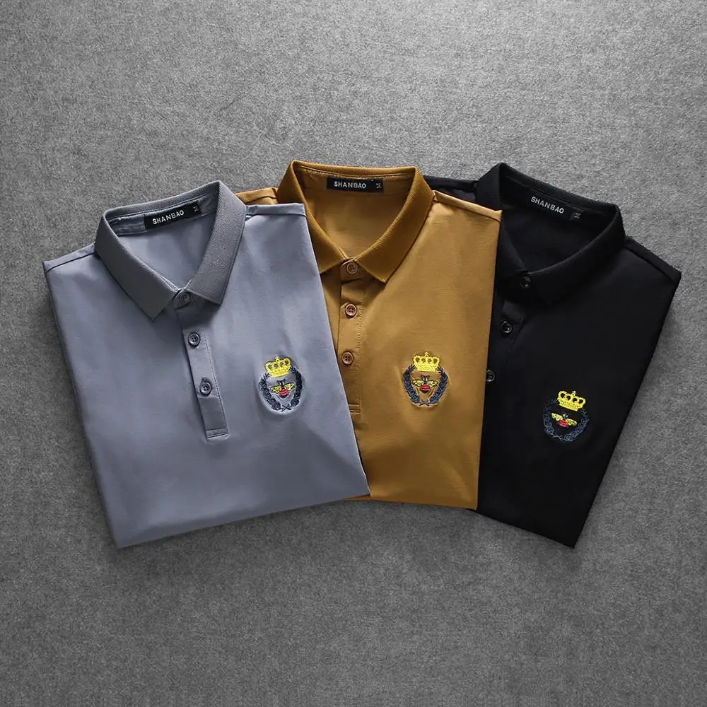 Great Designer Patchwork Men Polo Shirts 2020 Summer New Polos Crown Embroidery Short Sleeve Shirt 4XL 5XL E169
Great Designer Patchwork Men Polo Shirts 2020 Summer New Polos Crown Embroidery Short Sleeve Shirt 4XL 5XL E169