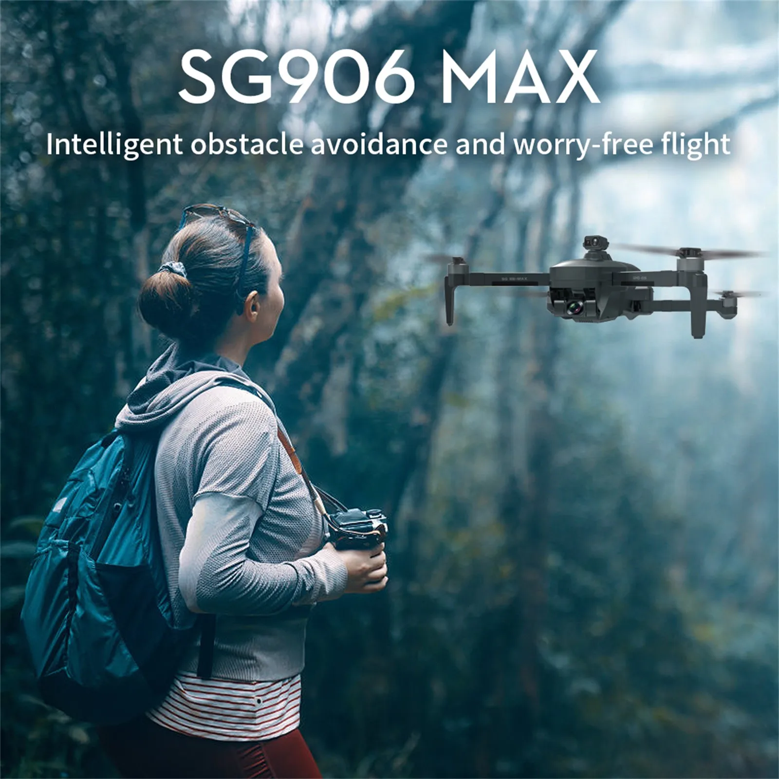 SG906 Pro MAX 4k HD Automatic Obstacle Avoidance 3-Axis Gimbal 5G WiFi GPS Drone
SG906 Pro MAX 4k HD Automatic Obstacle Avoidance 3-Axis Gimbal 5G WiFi GPS Drone