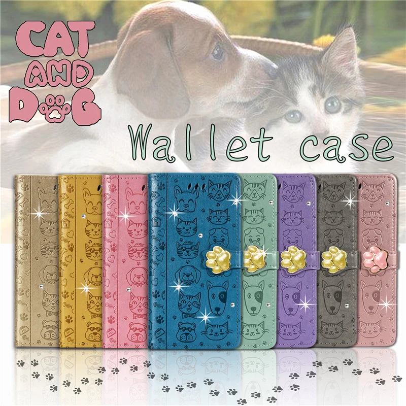 Flip Wallet Leather Case for Google 4A Cover Cat Dog Embossed for Google Phone Case Book Stand Cute Coque Hoslter Shiny Diamonds
Flip Wallet Leather Case for Google 4A Cover Cat Dog Embossed for Google Phone Case Book Stand Cute Coque Hoslter Shiny Diamonds