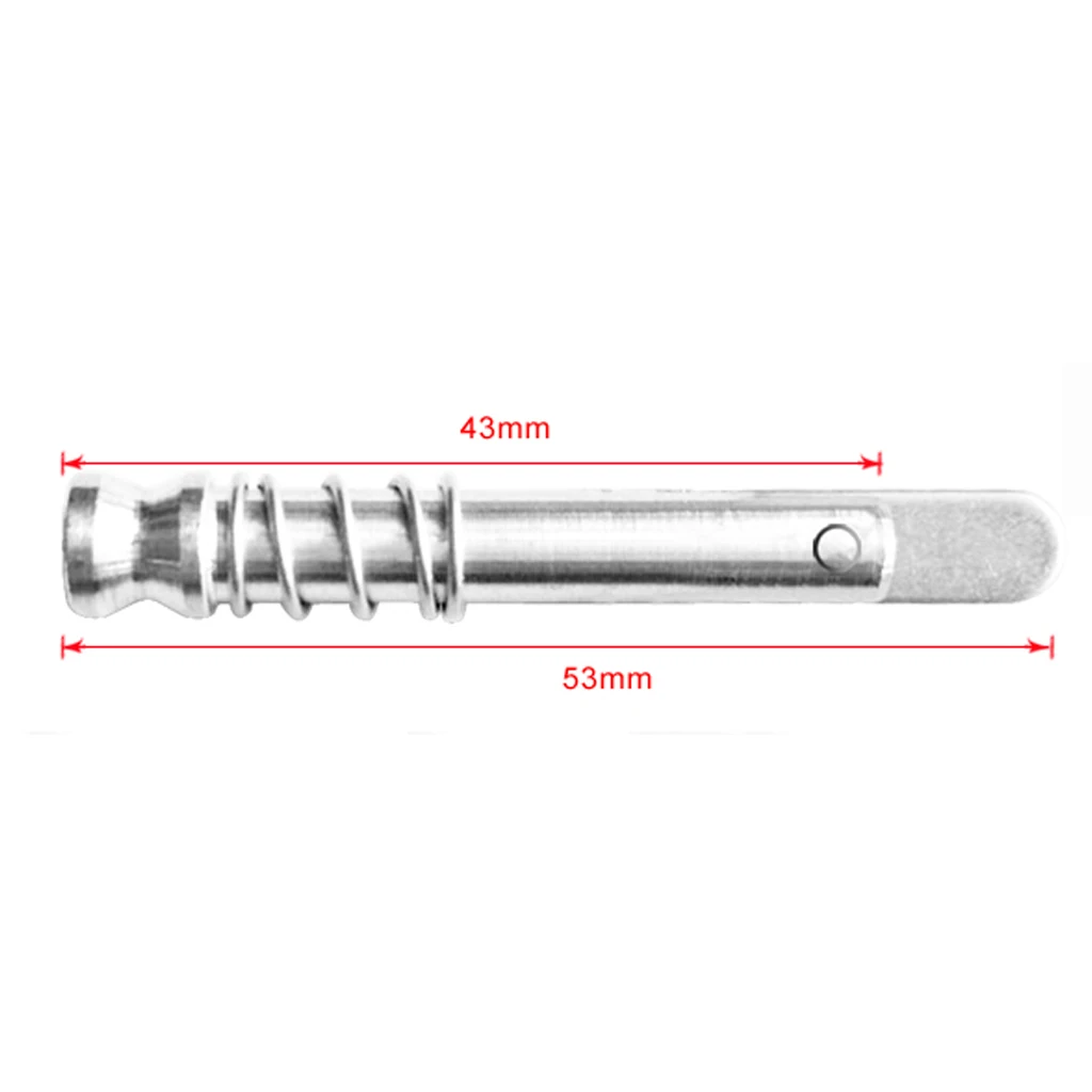 2PCS Stainless Steel 316 Quick Release Pin For Boat Bimin Top Hinge 
2PCS Stainless Steel 316 Quick Release Pin For Boat Bimin Top Hinge