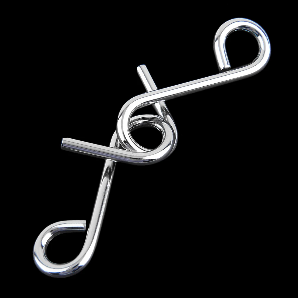 Hot! Interesting 8Pcs/Set Classic IQ Metal Puzzle Brain Teaser Disentanglement Wire Puzzles Game Toy for Children Kids New Sale
Hot! Interesting 8Pcs/Set Classic IQ Metal Puzzle Brain Teaser Disentanglement Wire Puzzles Game Toy for Children Kids New Sale