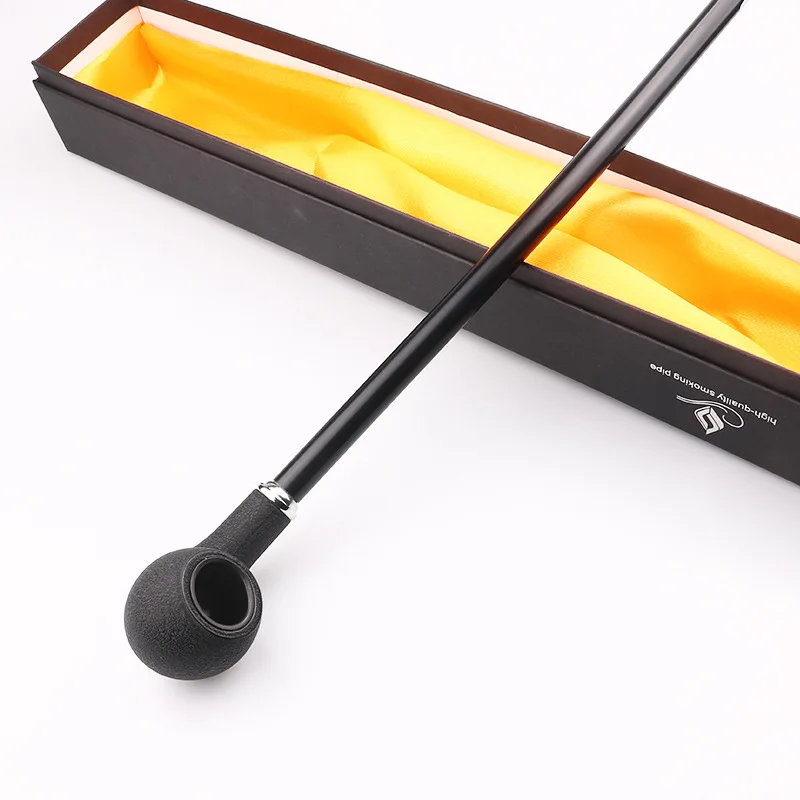 New 1pcs Smoking Pipe Long Black Churchwarden Tobacco Pipe Filter Accessories Gadget for Men 40cm With Pipe Tools Gift Box
New 1pcs Smoking Pipe Long Black Churchwarden Tobacco Pipe Filter Accessories Gadget for Men 40cm With Pipe Tools Gift Box