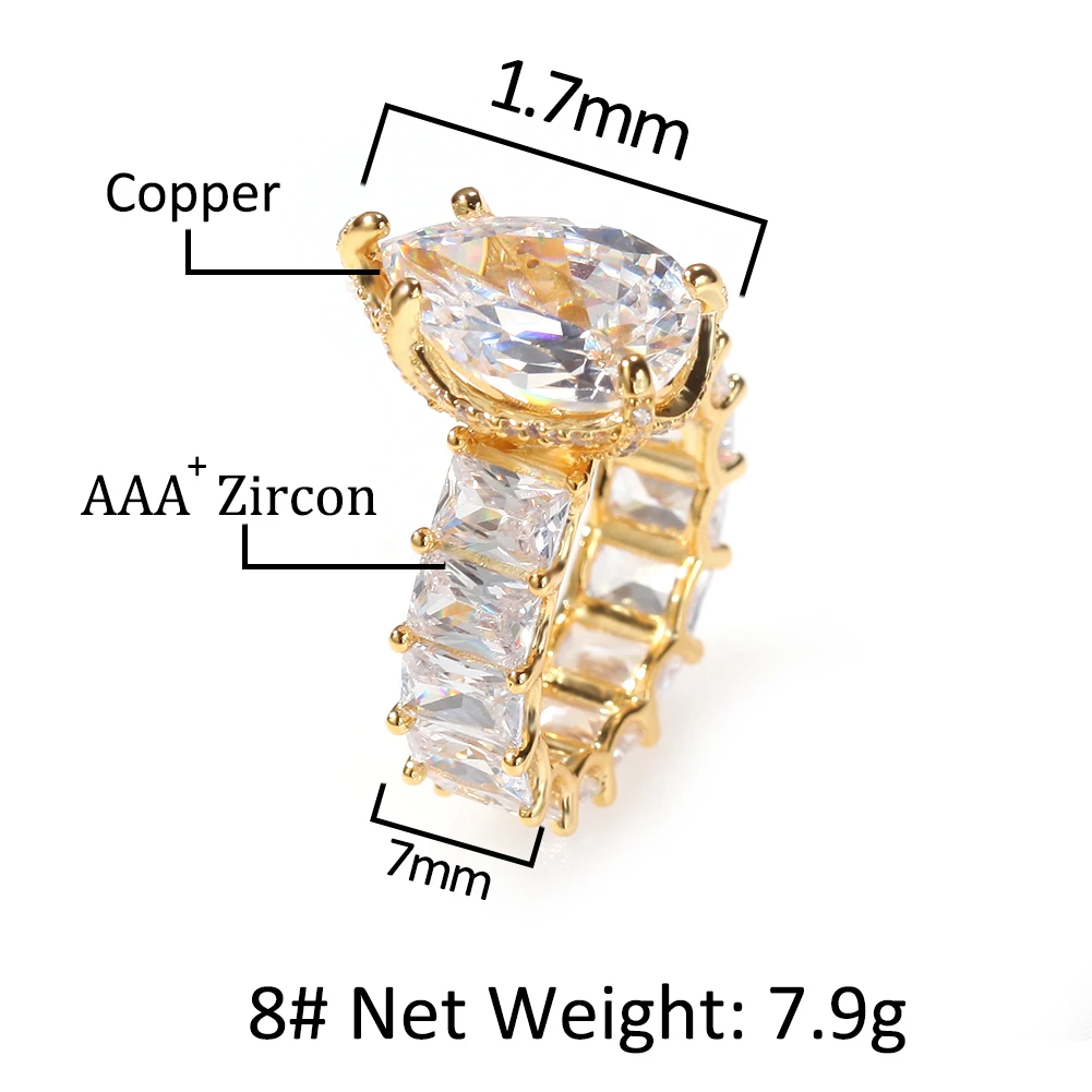 RAKOL Full Eternity Hiphop Band Big Drops of Water Ring for Women Gold Color CZ Paved Simple Jewelry Engagement Gifts
RAKOL Full Eternity Hiphop Band Big Drops of Water Ring for Women Gold Color CZ Paved Simple Jewelry Engagement Gifts