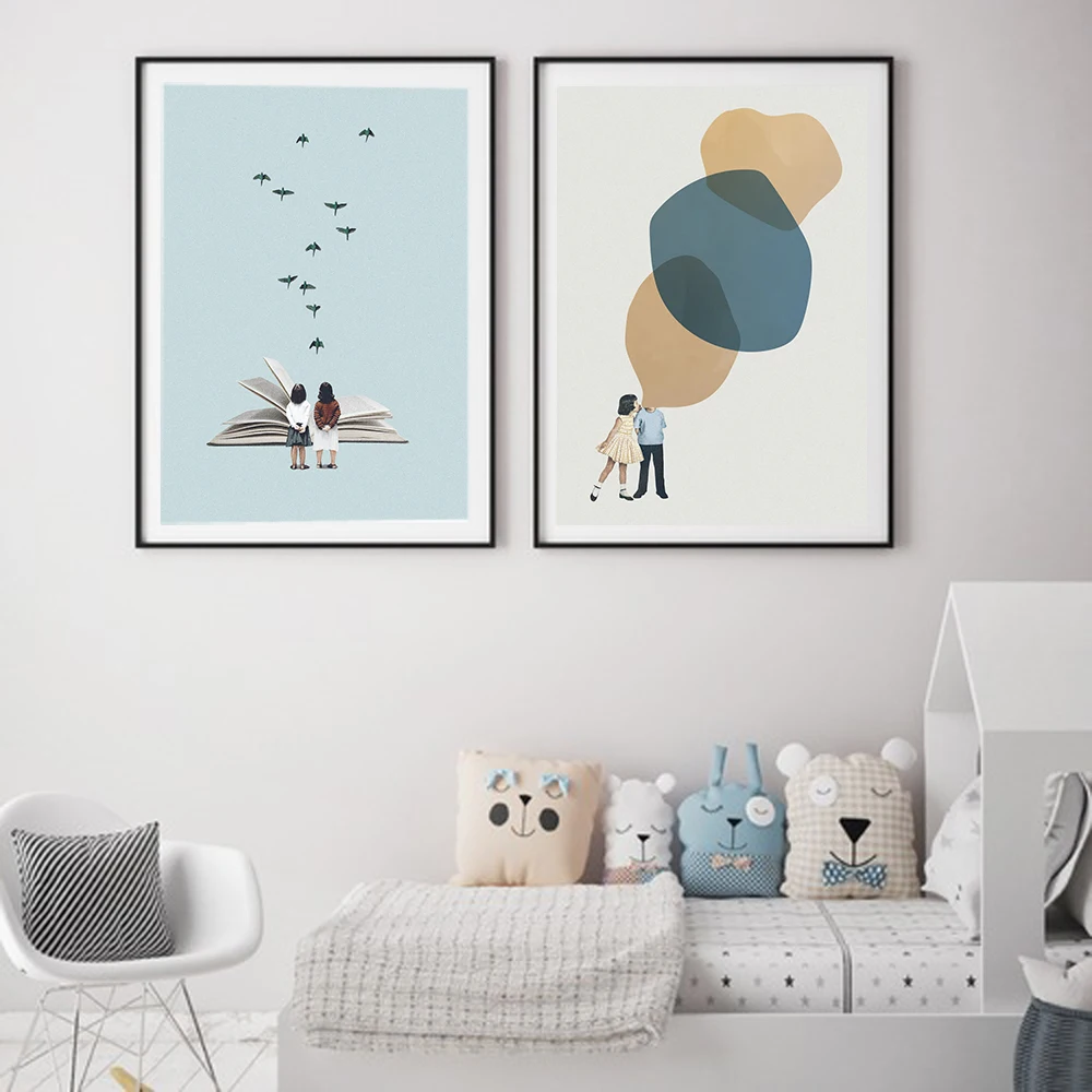 Nordic Abstract Poster Boy And Girl Read Big Books Canvas Paintings Wall Art Prints Pictures For Living Room Unique Home Decor
Nordic Abstract Poster Boy And Girl Read Big Books Canvas Paintings Wall Art Prints Pictures For Living Room Unique Home Decor