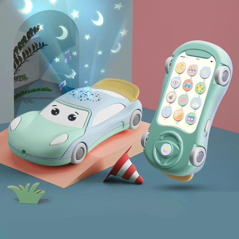 2021 New Musical Car Projection For Toddlers Baby Simulation Music Mobile Phone Baby 0-1 Year old early Education Boy Girl Toy
2021 New Musical Car Projection For Toddlers Baby Simulation Music Mobile Phone Baby 0-1 Year old early Education Boy Girl Toy