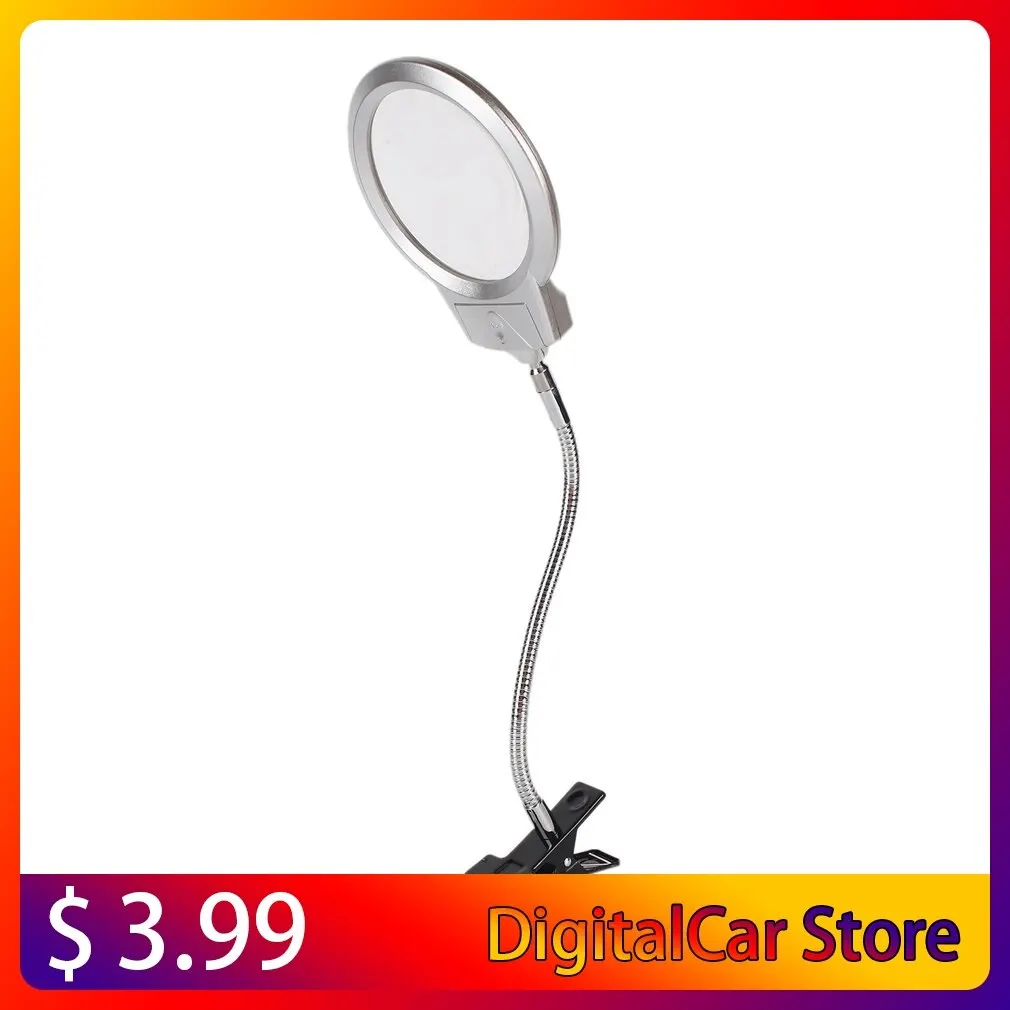 Clip On Desktop Illuminated Magnifier Magnifying Glass Reading Loupe Metal Hose LED Lighted Lamp Top Desk Magnifier With Clamp
Clip On Desktop Illuminated Magnifier Magnifying Glass Reading Loupe Metal Hose LED Lighted Lamp Top Desk Magnifier With Clamp