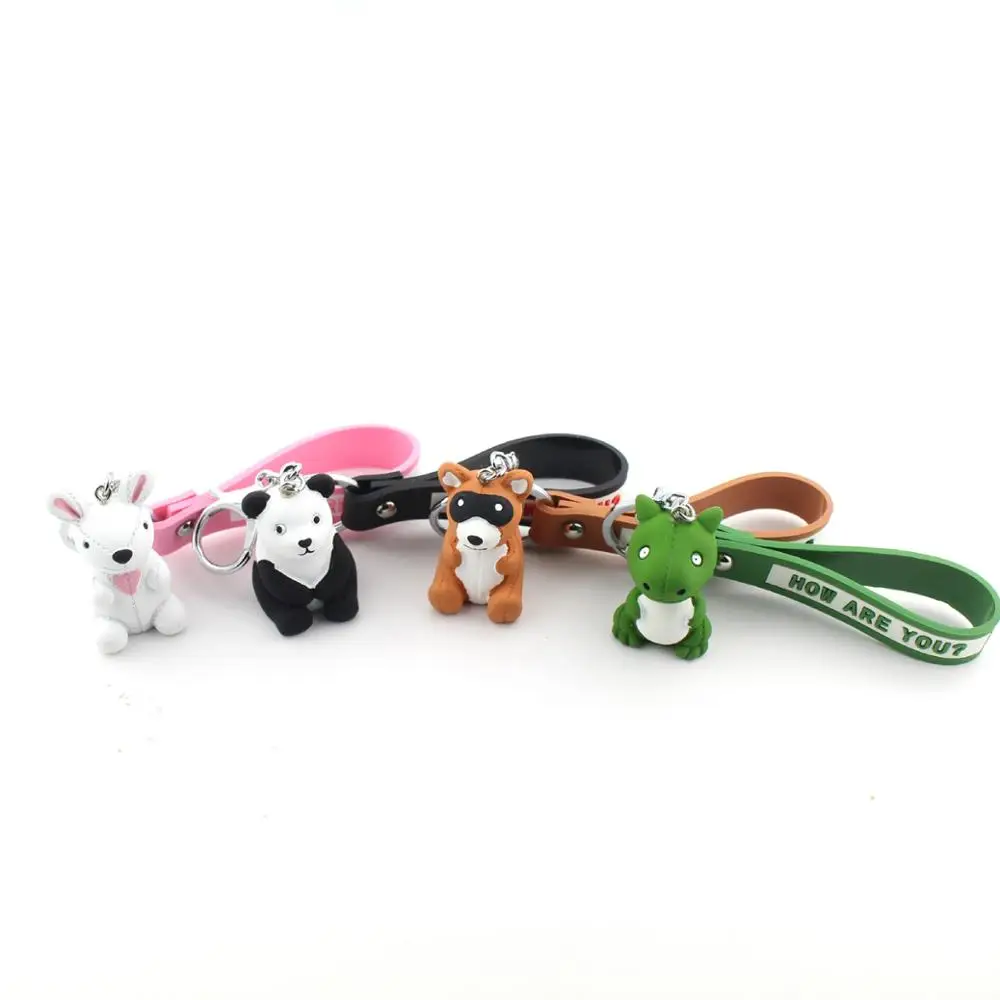 Cute Cartoon Animals a Doll Key Chains Hot Style Baby Dinosaur Little Rabbit Keychain Popular Panda Raccoon Key Rings Wholesale
Cute Cartoon Animals a Doll Key Chains Hot Style Baby Dinosaur Little Rabbit Keychain Popular Panda Raccoon Key Rings Wholesale