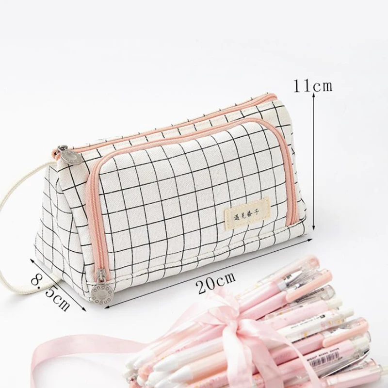 New Super Big Pencil Case Canvas Large Capacity Pencilcase School Pen Case Supplies Pencil Bag School Pencils Pouch Stationery
New Super Big Pencil Case Canvas Large Capacity Pencilcase School Pen Case Supplies Pencil Bag School Pencils Pouch Stationery