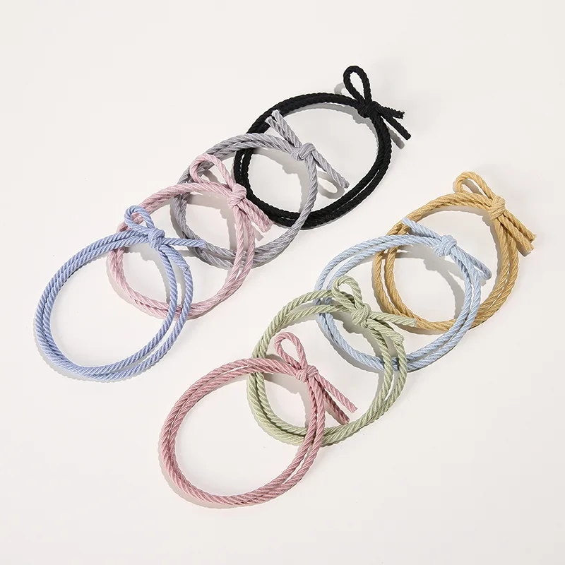 10pcs Double Layer Hair Ties High Elasticity Korean Style Won't Tangles Hair and Pull Out Ponytail Holder for Women Girl FS99
10pcs Double Layer Hair Ties High Elasticity Korean Style Won't Tangles Hair and Pull Out Ponytail Holder for Women Girl FS99