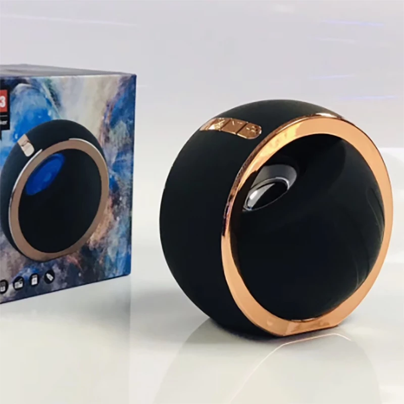 New MMS-33 Wireless Bluetooth Speaker Subwoofer Colorful Lights Audio
