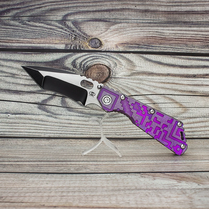 EVIL EYES Custom M390 Knife Strider SMF #73 Pocket EDC Tactical Camping Tool Exquisite Collection Personalized Titanium Handle
EVIL EYES Custom M390 Knife Strider SMF #73 Pocket EDC Tactical Camping Tool Exquisite Collection Personalized Titanium Handle
