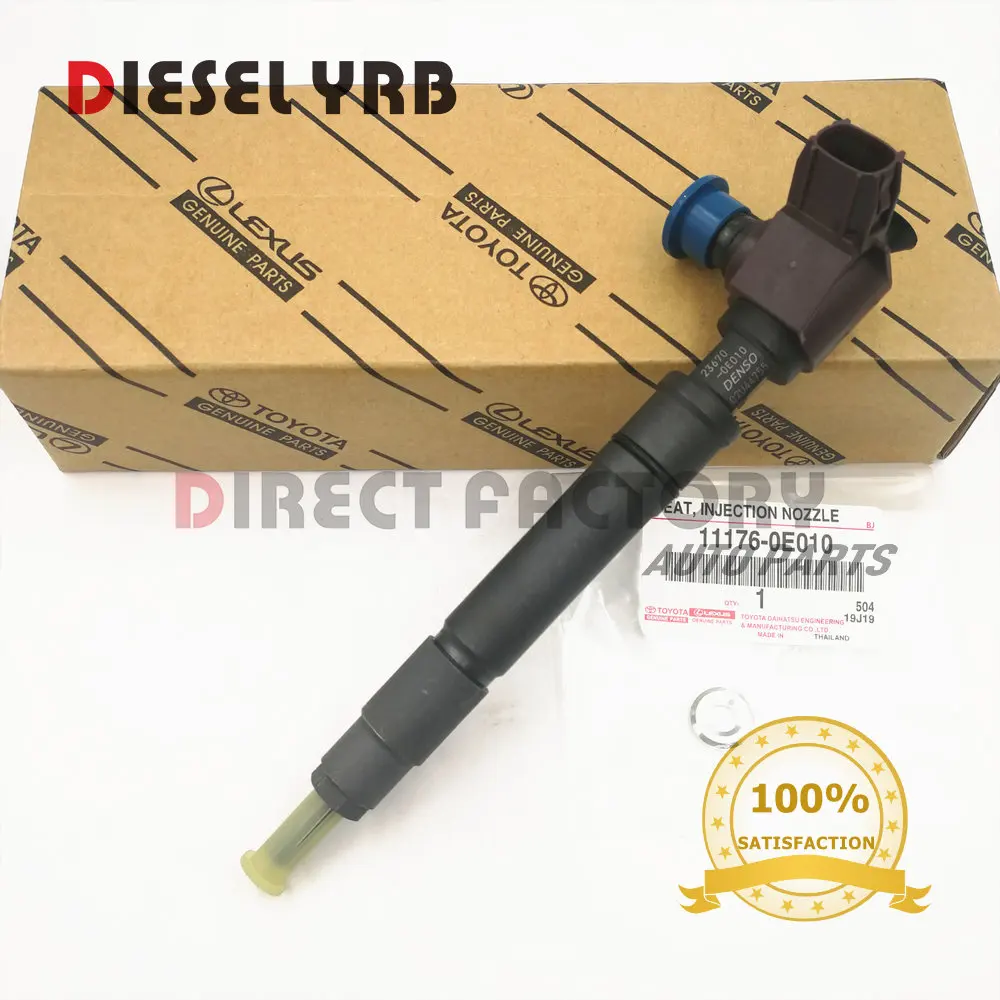 4 PCS ORIGINAL AND NEW INJECTOR 295700-0550 23670-0E010 2957000550 236700E010 for 1GD-FTV 2.8L 
4 PCS ORIGINAL AND NEW INJECTOR 295700-0550 23670-0E010 2957000550 236700E010 for 1GD-FTV 2.8L