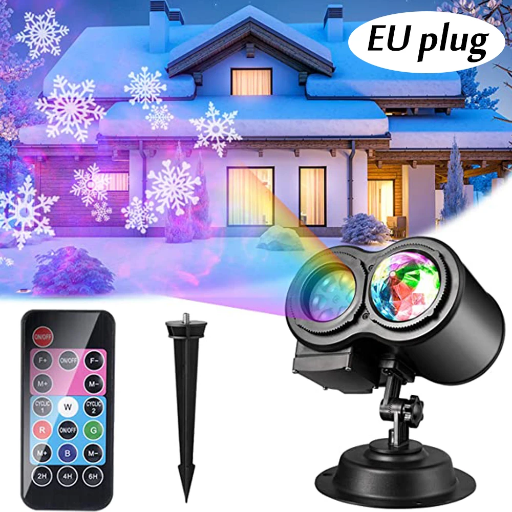 Stage Effect Light Laser Projector Lamp with RGBW 12 Patterns Remote Controller Christmas Party Decor for Garden Outdoor Lawn
Stage Effect Light Laser Projector Lamp with RGBW 12 Patterns Remote Controller Christmas Party Decor for Garden Outdoor Lawn