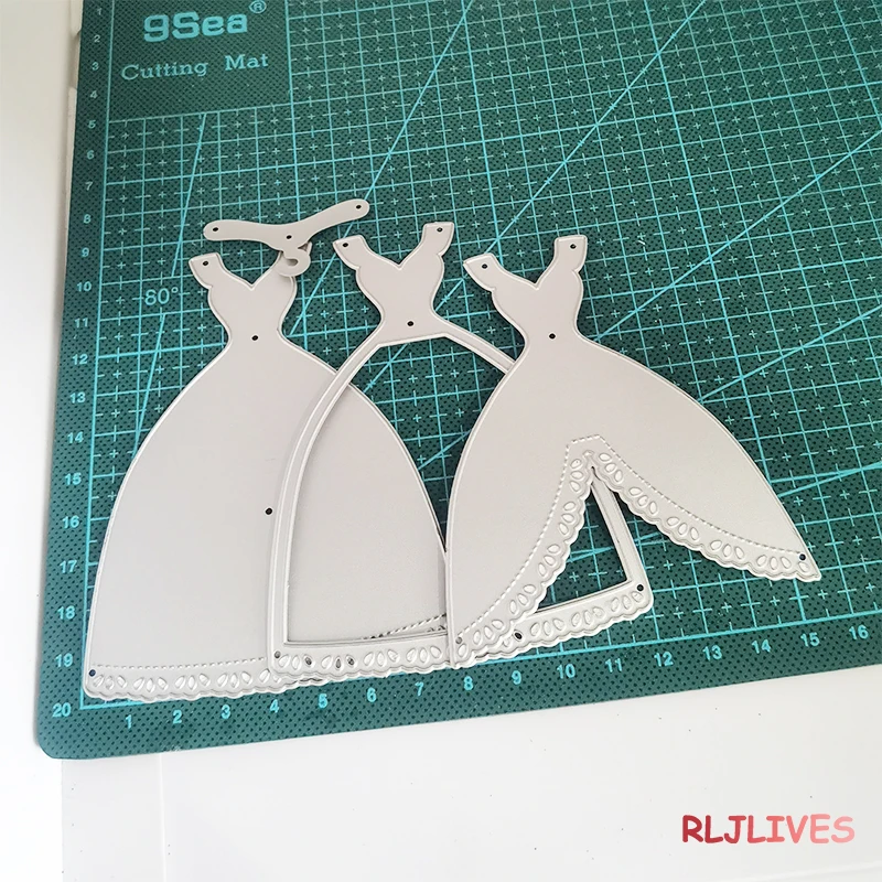 Wedding dress Shaker Double Layed Metal Cutting Dies DIY Scrapbooking Card Stencil Paper Craft Handmade Album Handbook Decor
Wedding dress Shaker Double Layed Metal Cutting Dies DIY Scrapbooking Card Stencil Paper Craft Handmade Album Handbook Decor