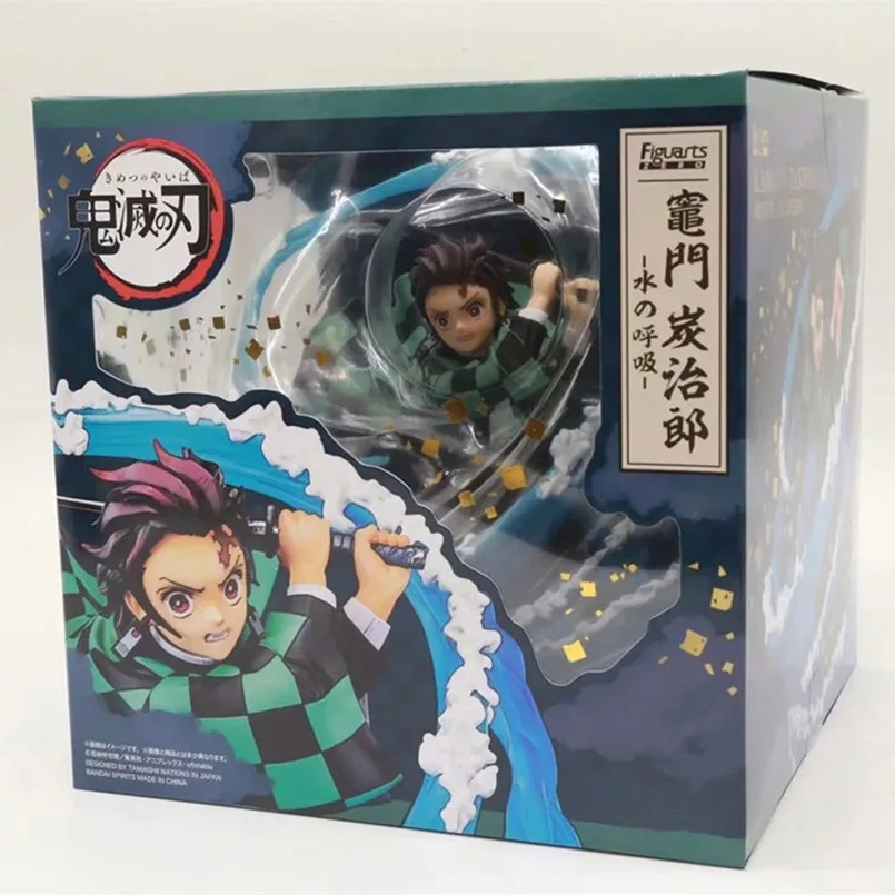 15CM Anime Demon Slayer Figure toys Water breath Battle Kamado Tanjirou PVC Action Figure Toys Collectible Model Toys Kid Gift
15CM Anime Demon Slayer Figure toys Water breath Battle Kamado Tanjirou PVC Action Figure Toys Collectible Model Toys Kid Gift