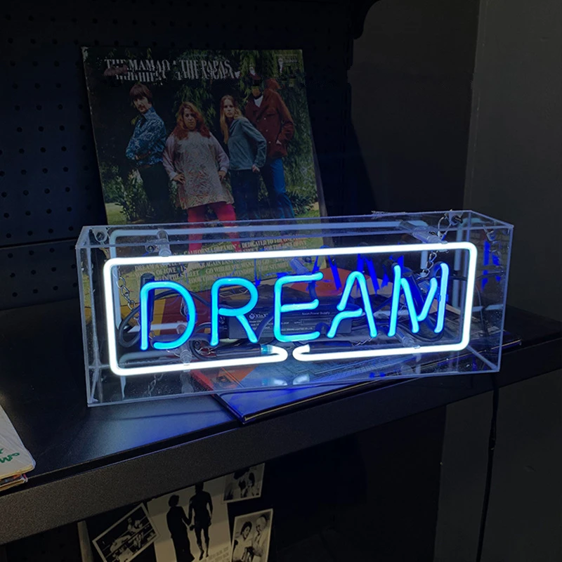 Светодиодный неоновый светильник DREAM s праздничная неоновая панель вечерние