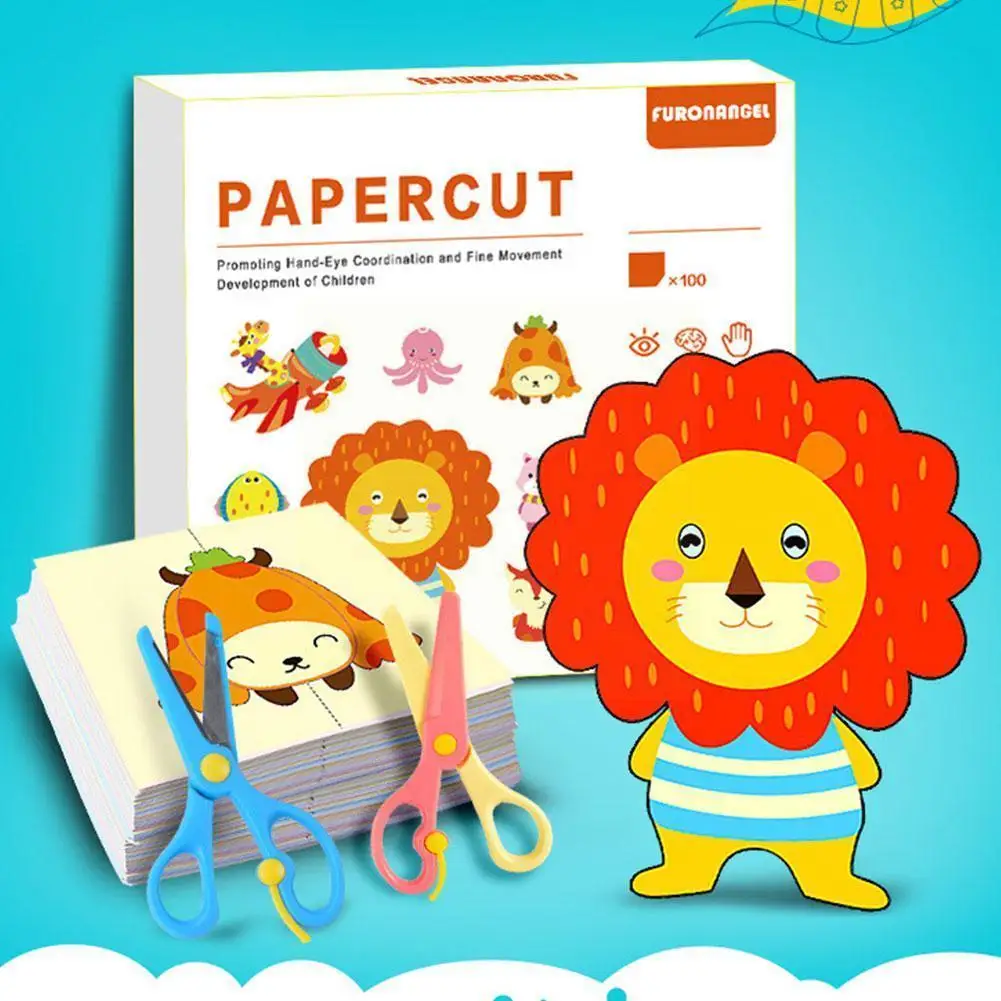 Cartoon Colorful Paper Folding And Cutting Toys Children Handmade Toy Gift Education Animal Book Kids DIY Craft Art W4I0
Cartoon Colorful Paper Folding And Cutting Toys Children Handmade Toy Gift Education Animal Book Kids DIY Craft Art W4I0