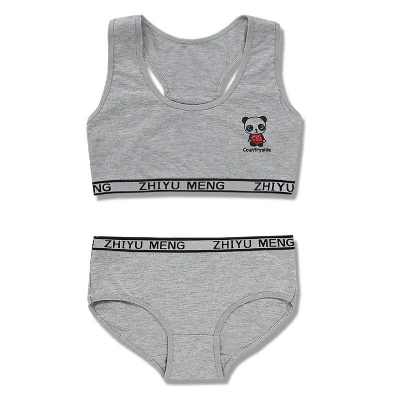 10set/Lot Teenage Clothes Teenager Sport Underwear Training Bra Panties Sets 8-14Y
10set/Lot Teenage Clothes Teenager Sport Underwear Training Bra Panties Sets 8-14Y