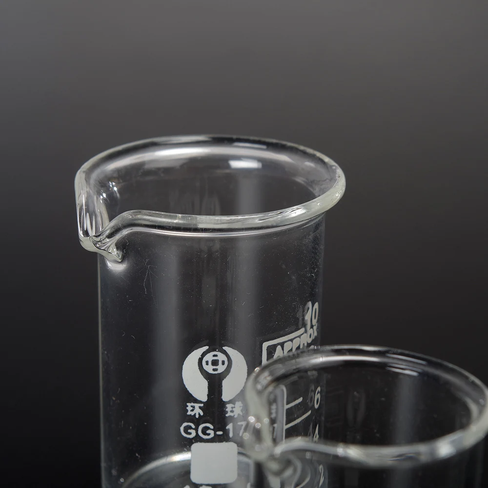 1Pcs Capacity 10ml-100ml Low Form Beaker Chemistry Laboratory Borosilicate Glass Transparent Beaker Flask Thickened with Spout 
1Pcs Capacity 10ml-100ml Low Form Beaker Chemistry Laboratory Borosilicate Glass Transparent Beaker Flask Thickened with Spout