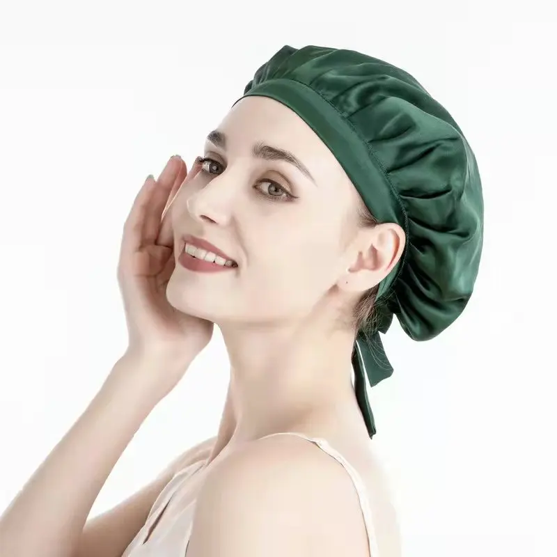 2021 European and American women manufacturers supply night cap, shower cap, silk turban cap 2332
2021 European and American women manufacturers supply night cap, shower cap, silk turban cap 2332