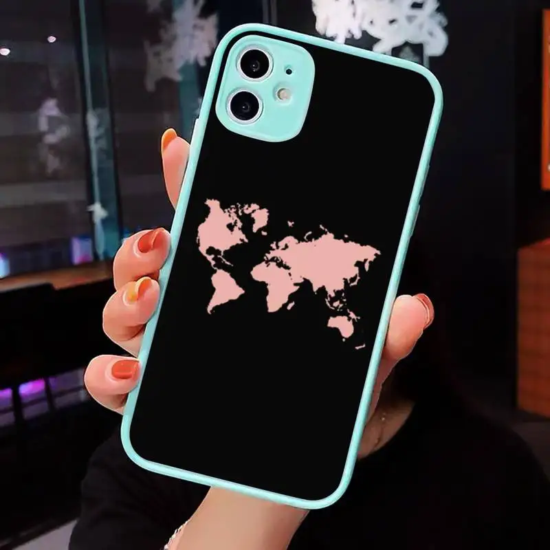World map airplane pattern Phone Case Matte transparent For blue iPhone 12 Mini 11 Pro XR XS Max 7 8 Plus X Back Cover
World map airplane pattern Phone Case Matte transparent For blue iPhone 12 Mini 11 Pro XR XS Max 7 8 Plus X Back Cover