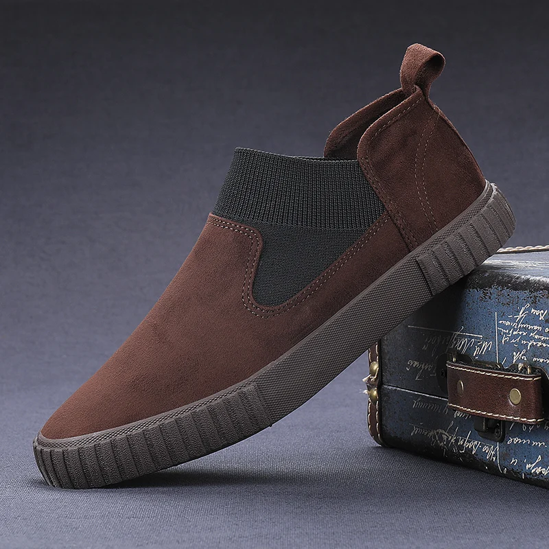 FAKUNTN New Fashion Low top Men's Vulcanized Shoes Flannel Slip on Loafer Designer Casual Shoes Spring Simple Flats
FAKUNTN New Fashion Low top Men's Vulcanized Shoes Flannel Slip on Loafer Designer Casual Shoes Spring Simple Flats