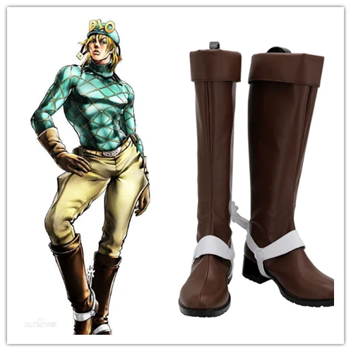 Jojo Cosplay Jojo Bizarre Adventure Diego Brando Cosplay Adult Brown PU Boots Custom Made European Size
Jojo Cosplay Jojo Bizarre Adventure Diego Brando Cosplay Adult Brown PU Boots Custom Made European Size