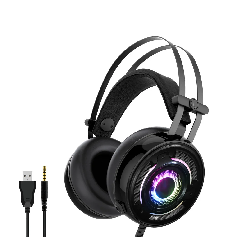 STKJ Gaming Headset Headphone Wired Gamer Headphone Stereo Sound Headsets with Mic RGB colorful lights for Computer PC Gamer
STKJ Gaming Headset Headphone Wired Gamer Headphone Stereo Sound Headsets with Mic RGB colorful lights for Computer PC Gamer