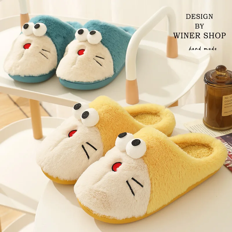 Winter House Slippers Cozy Memory Foam Warm Cute Cartoon Floor Ladies Shoes Plush Non-Slip Cotton Fur Slippers For Women Unisex
Winter House Slippers Cozy Memory Foam Warm Cute Cartoon Floor Ladies Shoes Plush Non-Slip Cotton Fur Slippers For Women Unisex