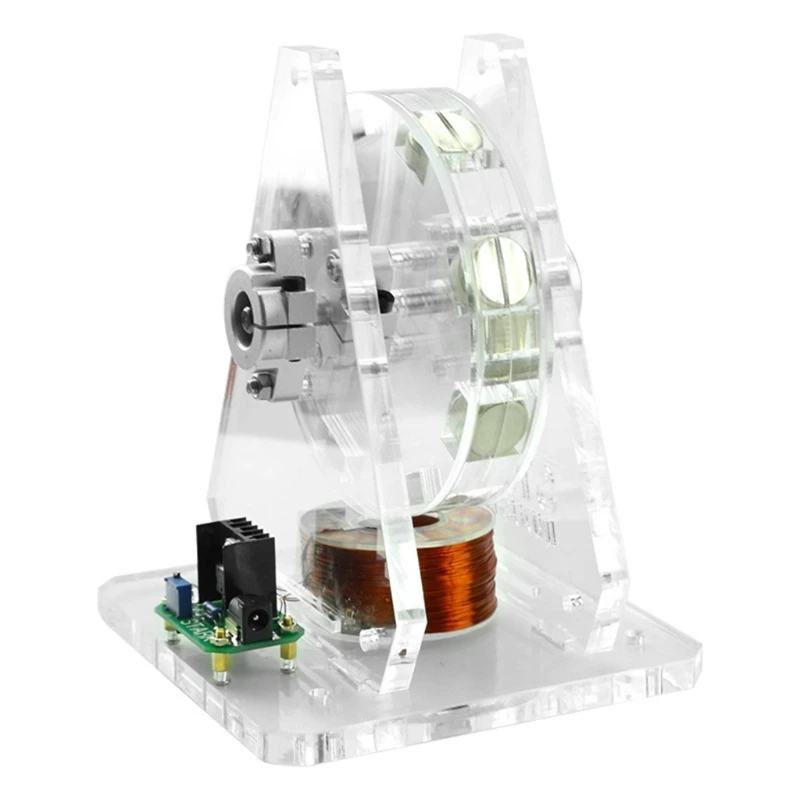 D55F Bedini Motor Brushless Model Magnets High Rotational Speed Low Noise Pseudo Perpetual Motion Disc Motor 24V Science Toy
D55F Bedini Motor Brushless Model Magnets High Rotational Speed Low Noise Pseudo Perpetual Motion Disc Motor 24V Science Toy
