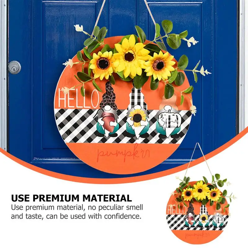 1Pc Harvest Day Sunflower Pendant Delicate Welcome Board Home Hanging Decoration
1Pc Harvest Day Sunflower Pendant Delicate Welcome Board Home Hanging Decoration