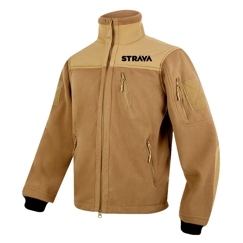 STRAVA Winter Outdoor Both Inside and Outside Wear Windproof Cycling Clothing Warm Grab Polar Fleece Men Tactical Cycling Jacket
STRAVA Winter Outdoor Both Inside and Outside Wear Windproof Cycling Clothing Warm Grab Polar Fleece Men Tactical Cycling Jacket