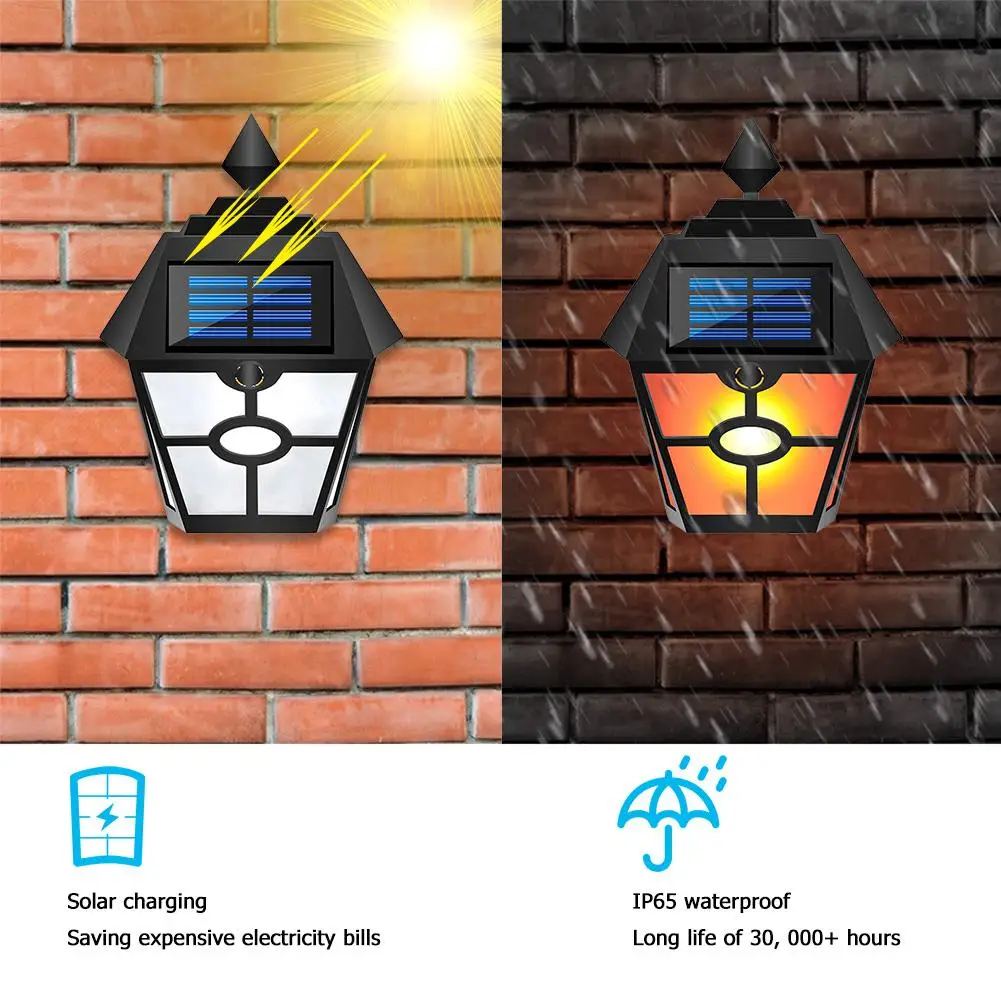 Ретро шестигрансветодиодный Светодиодная лампа пламени пластиковая Солнечная энергия водонепроницаемый IP65 Двор Сад Открытый Пейзаж Наст...
Ретро шестигрансветодиодный Светодиодная лампа пламени пластиковая Солнечная энергия водонепроницаемый IP65 Двор Сад Открытый Пейзаж Наст...