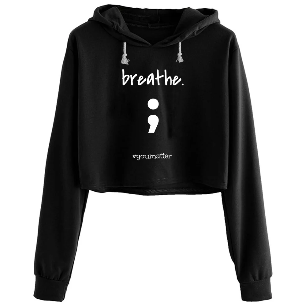 Breathe Crop Hoodies Women Kawaii Goth Grunge Harajuku Pullover For Girls
Breathe Crop Hoodies Women Kawaii Goth Grunge Harajuku Pullover For Girls