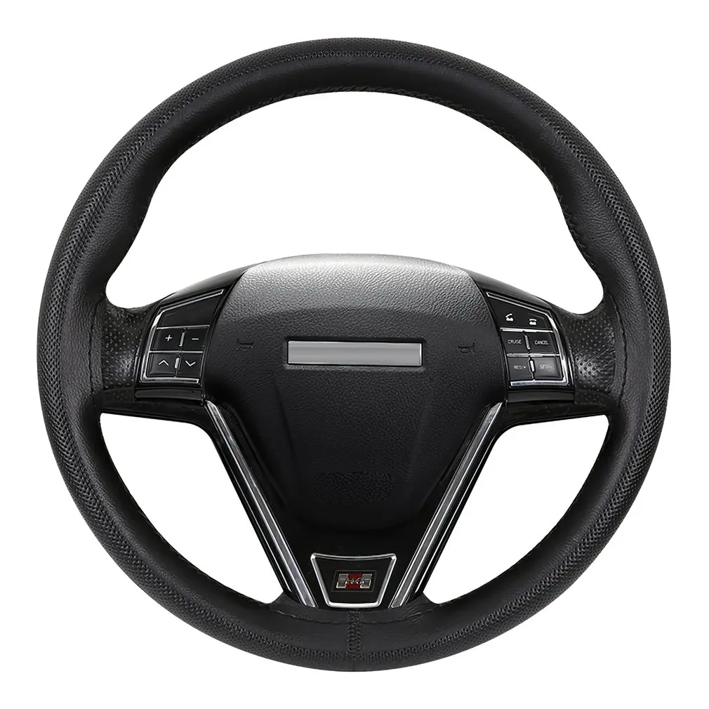 Top Genuine Leather Steering Wheel Cover Breathable Design/Auto Steering-Wheel Braid Case Fit Car Suv Diameter
Top Genuine Leather Steering Wheel Cover Breathable Design/Auto Steering-Wheel Braid Case Fit Car Suv Diameter
